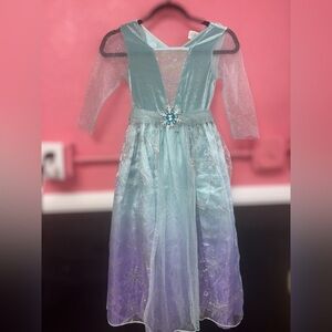 Kids Ice Princess Costume - Blue and Purple